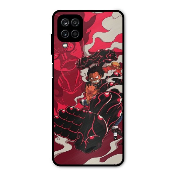 Luffy Gear Fourth Metal Back Case for Galaxy A12