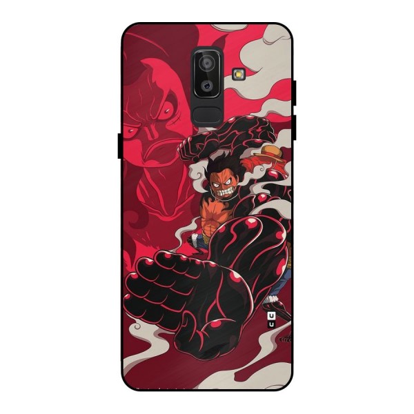 Luffy Gear Fourth Metal Back Case for Galaxy J8