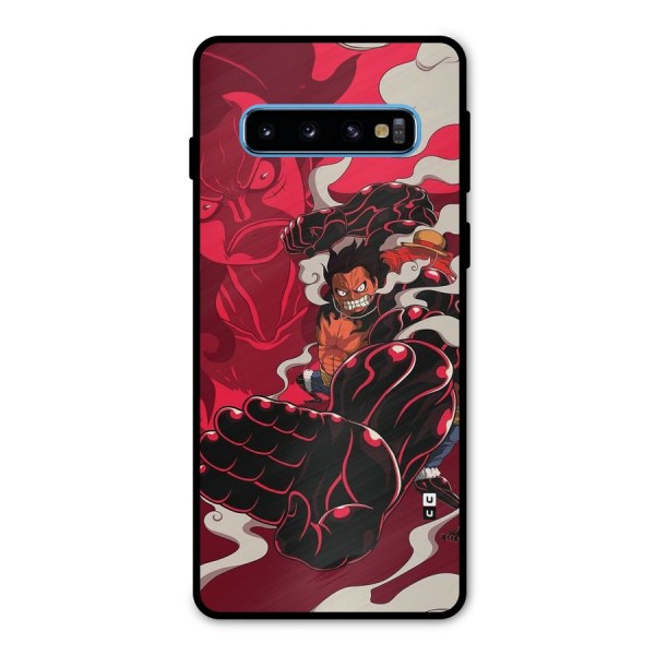 Luffy Gear Fourth Metal Back Case for Galaxy S10