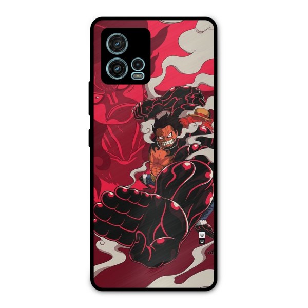 Luffy Gear Fourth Metal Back Case for Moto G72