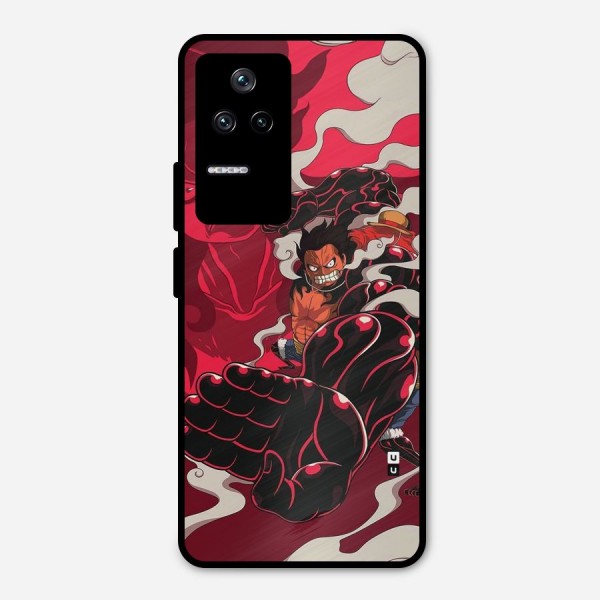 Luffy Gear Fourth Metal Back Case for Poco F4 5G