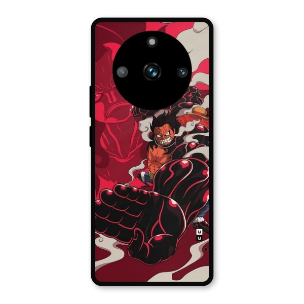 Luffy Gear Fourth Metal Back Case for Realme 11 Pro Plus