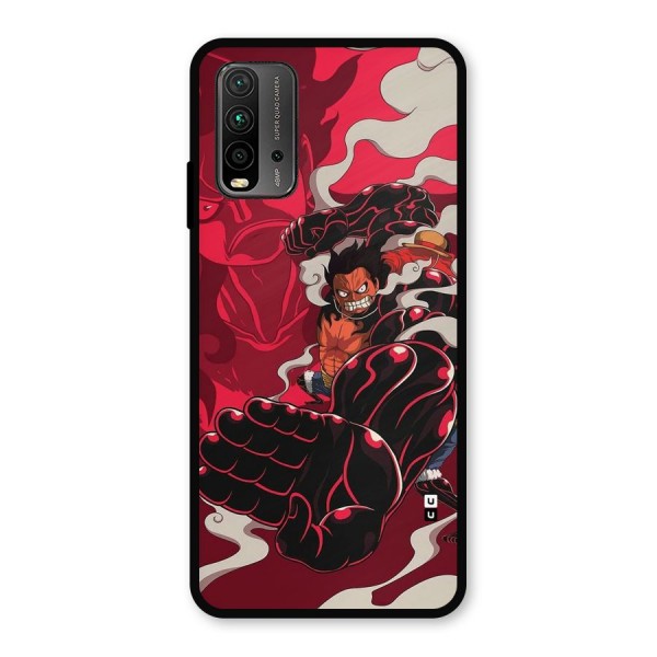 Luffy Gear Fourth Metal Back Case for Redmi 9 Power