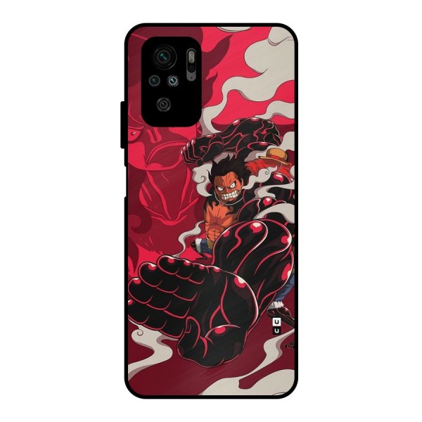 Luffy Gear Fourth Metal Back Case for Redmi Note 10S