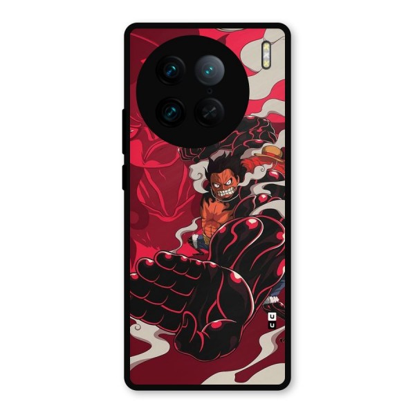 Luffy Gear Fourth Metal Back Case for Vivo X90 Pro