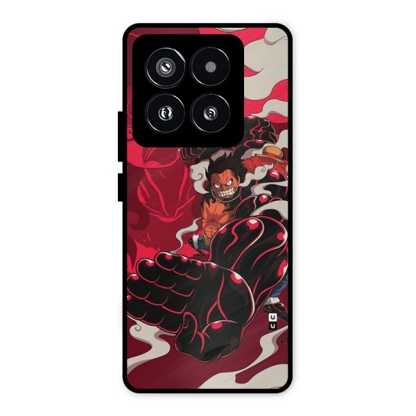 Luffy Gear Fourth Metal Back Case for Xiaomi 14 Pro