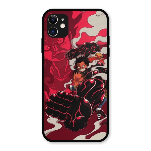 Luffy Gear Fourth Metal Back Case for iPhone 11