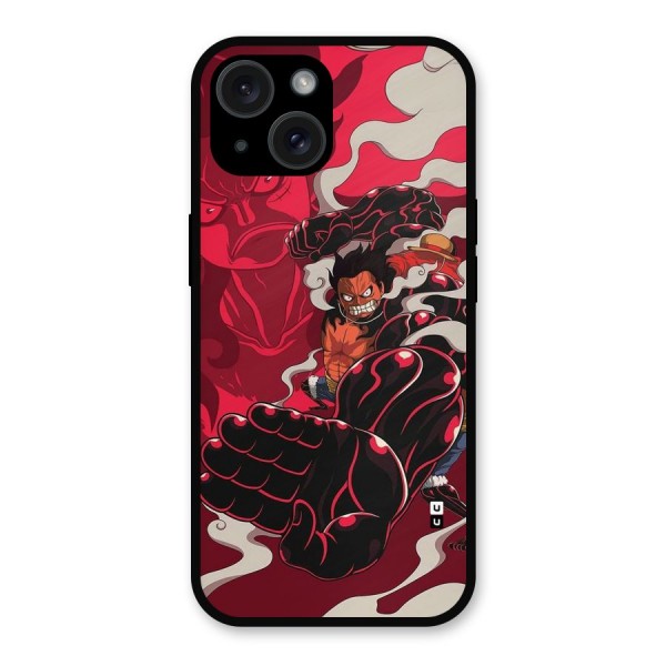 Luffy Gear Fourth Metal Back Case for iPhone 15