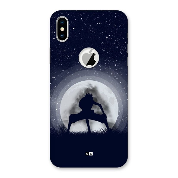 Luffy Gear Second Back Case for iPhone XS Logo Cut