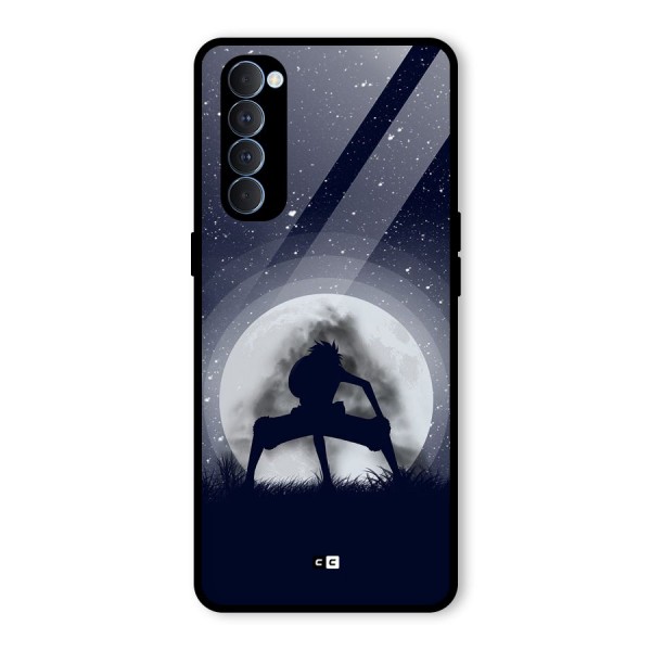 Luffy Gear Second Glass Back Case for Oppo Reno4 Pro