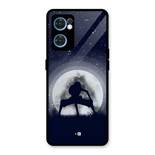 Luffy Gear Second Glass Back Case for Oppo Reno7 5G