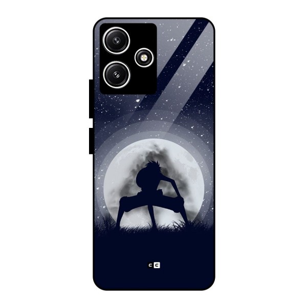 Luffy Gear Second Glass Back Case for Poco M6 Pro