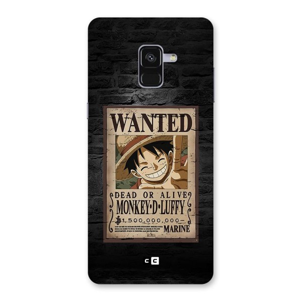 Luffy Wanted Back Case for Galaxy A8 Plus