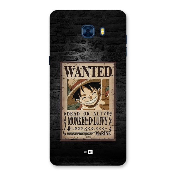 Luffy Wanted Back Case for Galaxy C7 Pro