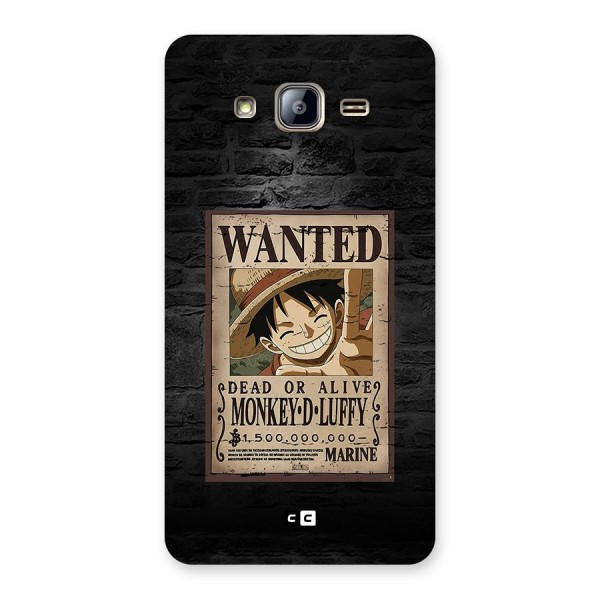 Luffy Wanted Back Case for Galaxy On5