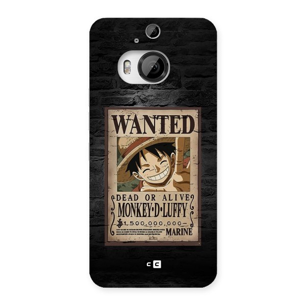 Luffy Wanted Back Case for HTC One M9 Plus