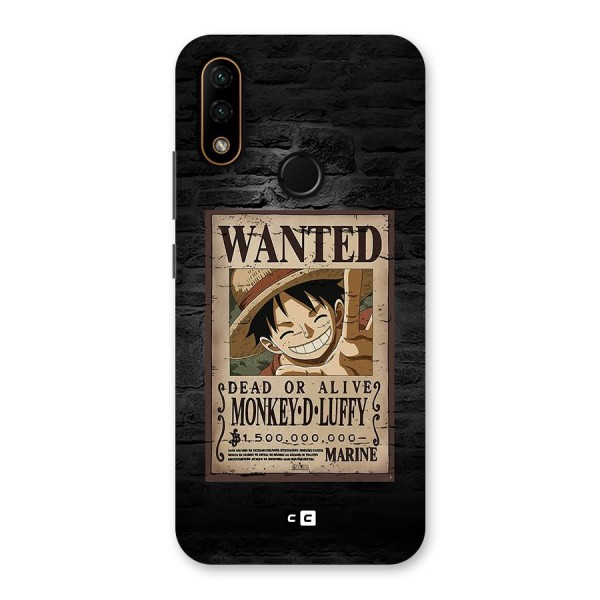 Luffy Wanted Back Case for Lenovo A6 Note