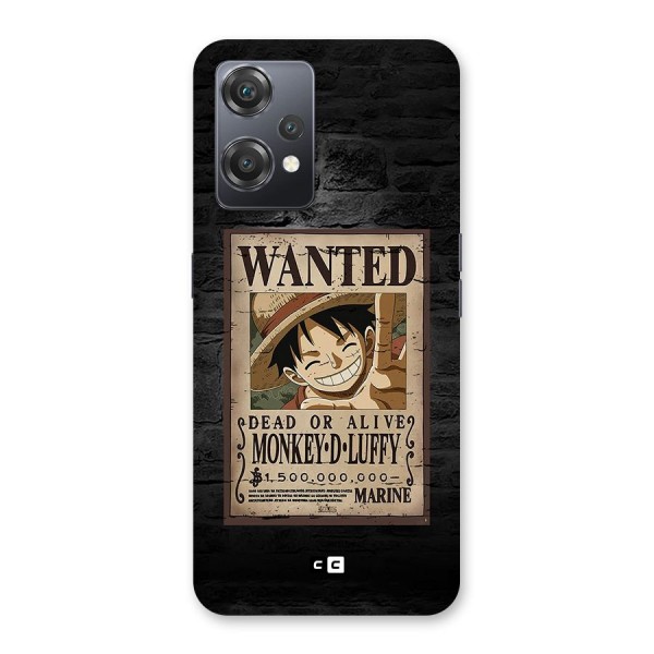 Luffy Wanted Back Case for OnePlus Nord CE 2 Lite 5G