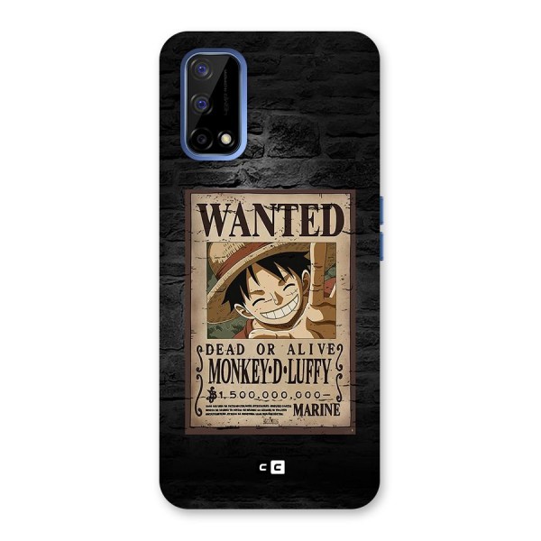 Luffy Wanted Back Case for Realme Narzo 30 Pro