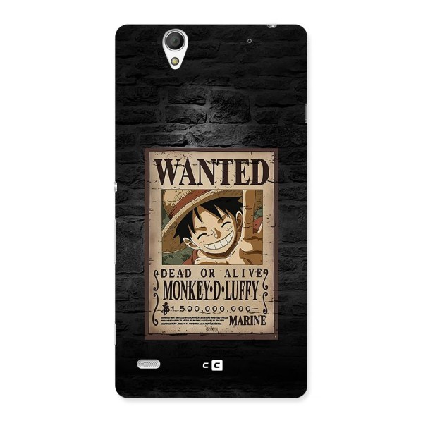 Luffy Wanted Back Case for Xperia C4