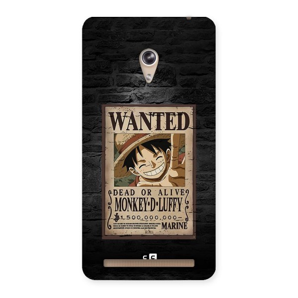 Luffy Wanted Back Case for Zenfone 6