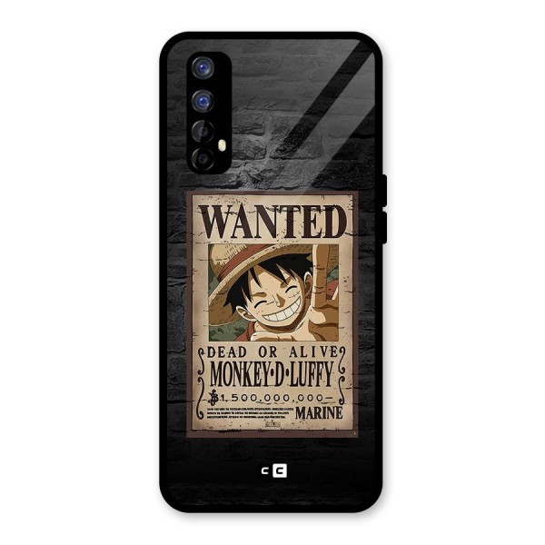 Luffy Wanted Glass Back Case for Realme 7