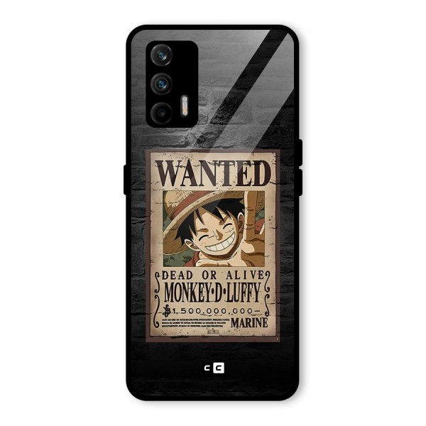 Luffy Wanted Glass Back Case for Realme GT 5G