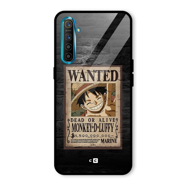 Luffy Wanted Glass Back Case for Realme X2