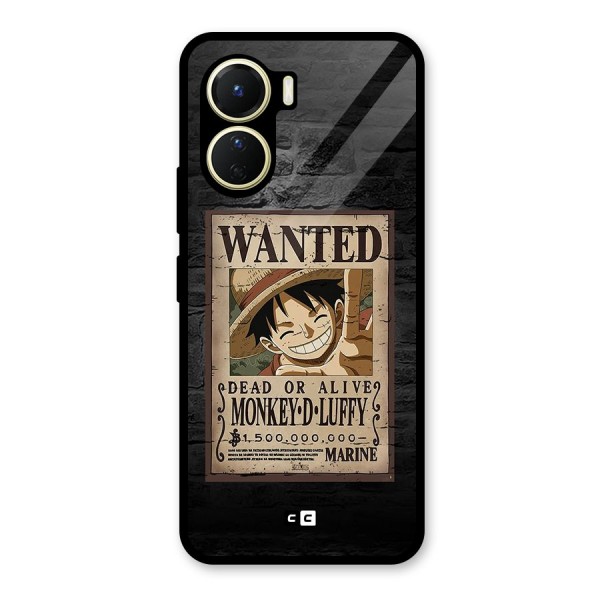 Luffy Wanted Glass Back Case for Vivo Y56