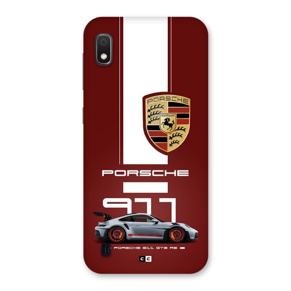 Luxe Supercar Back Case for Galaxy A10