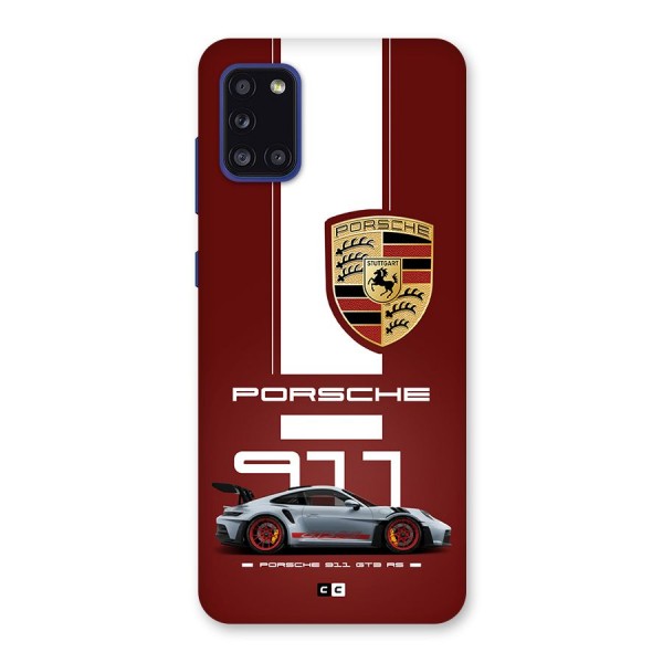 Luxe Supercar Back Case for Galaxy A31