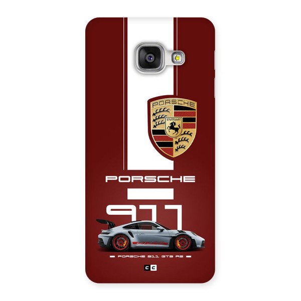 Luxe Supercar Back Case for Galaxy A3 (2016)