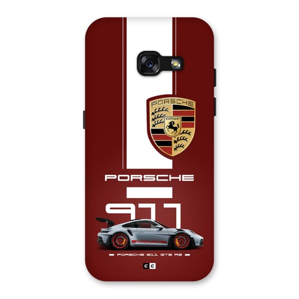 Luxe Supercar Back Case for Galaxy A3 (2017)