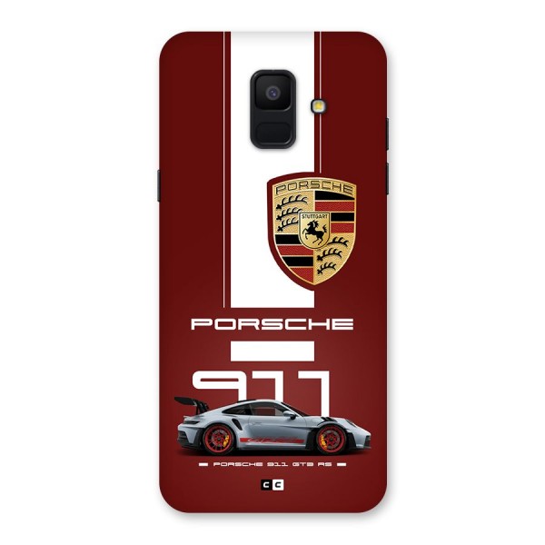 Luxe Supercar Back Case for Galaxy A6 (2018)