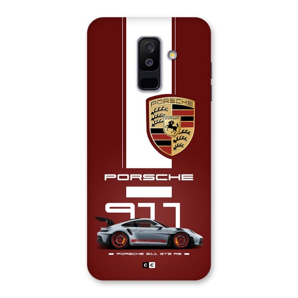 Luxe Supercar Back Case for Galaxy A6 Plus