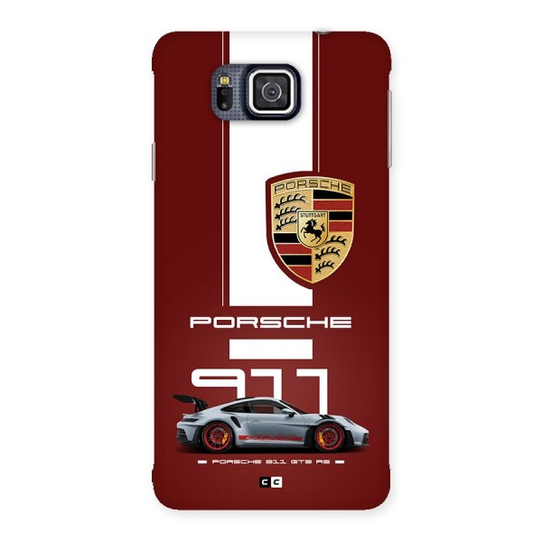 Luxe Supercar Back Case for Galaxy Alpha