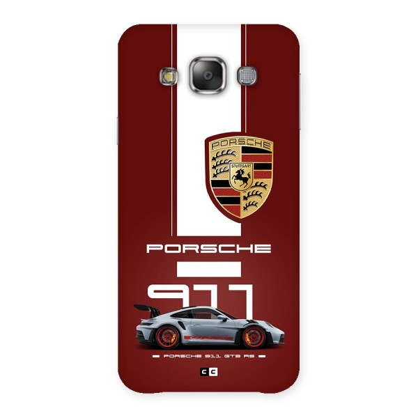 Luxe Supercar Back Case for Galaxy E7