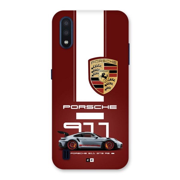 Luxe Supercar Back Case for Galaxy M01