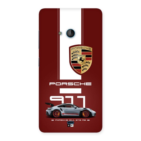 Luxe Supercar Back Case for Lumia 540