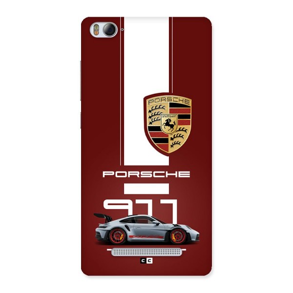 Luxe Supercar Back Case for Mi4i