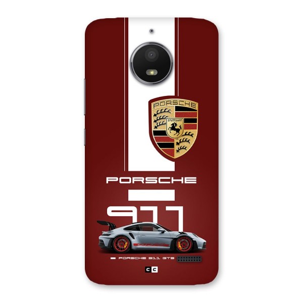 Luxe Supercar Back Case for Moto E4