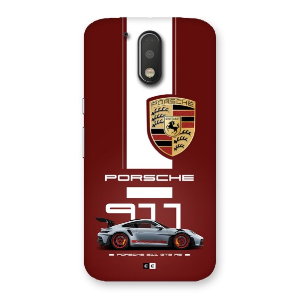 Luxe Supercar Back Case for Moto G4