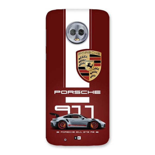 Luxe Supercar Back Case for Moto G6