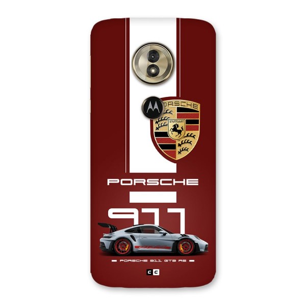 Luxe Supercar Back Case for Moto G6 Play