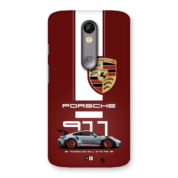 Luxe Supercar Back Case for Moto X Force