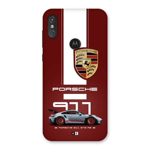 Luxe Supercar Back Case for Motorola One Power