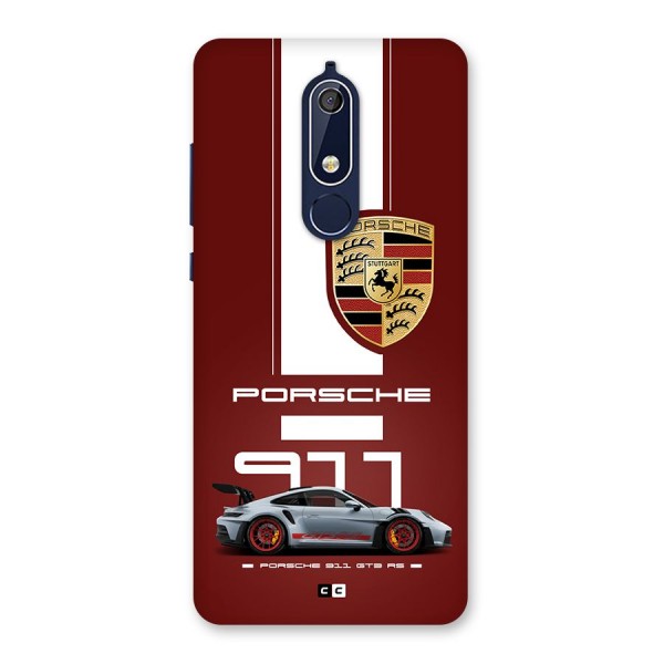 Luxe Supercar Back Case for Nokia 5.1