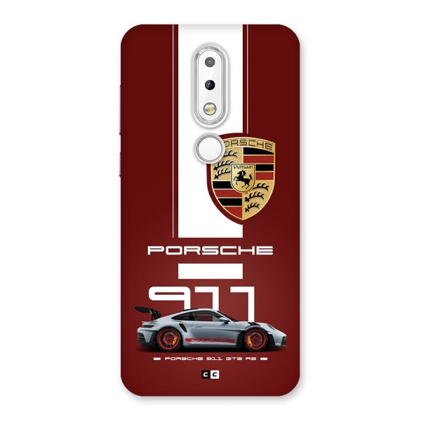 Luxe Supercar Back Case for Nokia 6.1 Plus