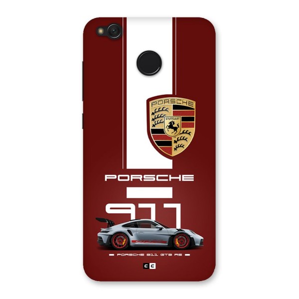 Luxe Supercar Back Case for Redmi 4