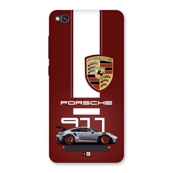 Luxe Supercar Back Case for Redmi 4A